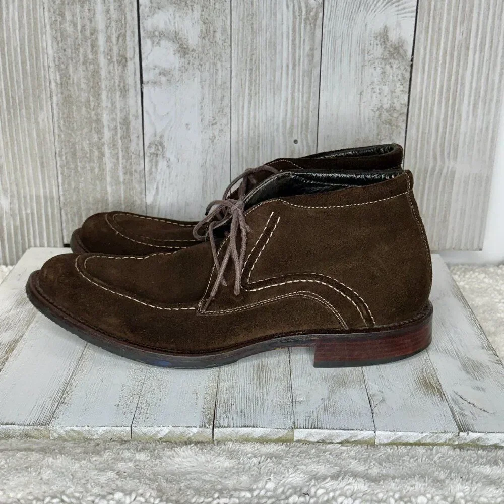 Bostonian Brown Suede Chukka Ankle Boots Size Men's 10 M
